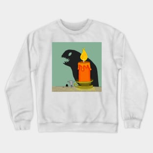 Spooked Mouse Crewneck Sweatshirt